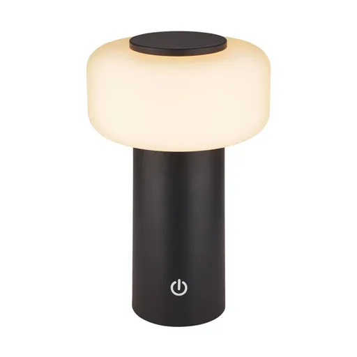 BRILONER Juna stolní lampa - 1,8W, 210lm, nabíjecí, LED, stmívatelné, dotykový vypínač, teplá bílá, antracit 7580015