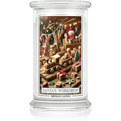 Kringle Candle Santa's Workshop vonná svíčka 623 g