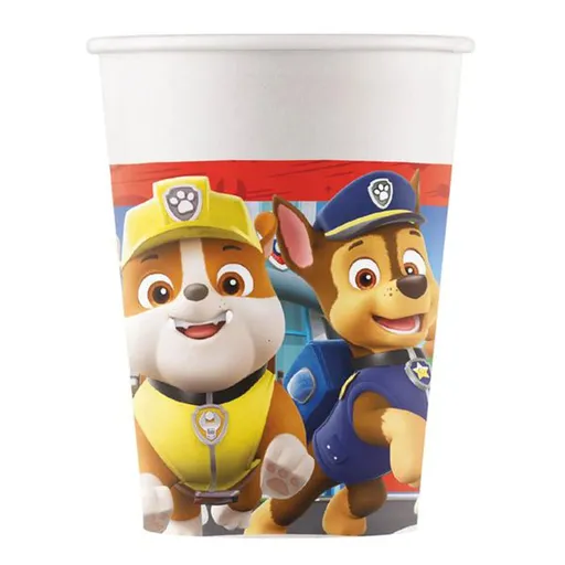 PROCOS Papírový kelímek 200ml Paw Patrol 8ks