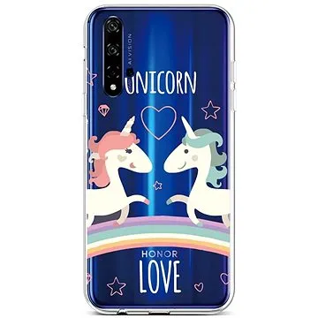 TopQ Honor 20 silikon Unicorn Love 43331 (Sun-43331)