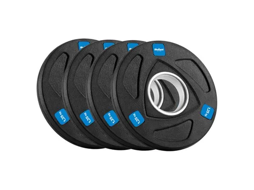 Sada litinových závaží REBEL RBA-2107 4x1,25kg