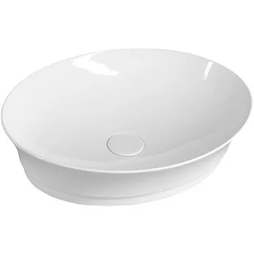 SAPHO IDEA keramické umyvadlo, 50x13x38 cm, na desku, bez přepadu                                    (WH102)