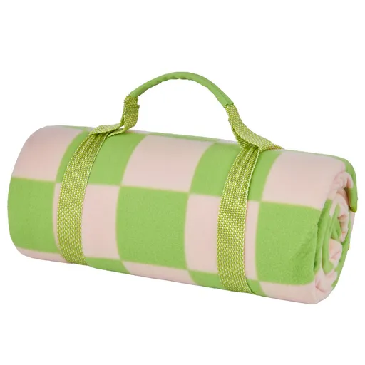 GET TOGETHER XXL Pikniková deka kostka - sv. zelená
