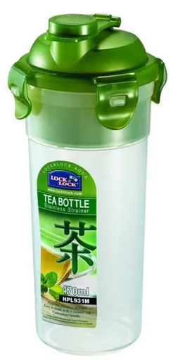 LOCKNLOCK Láhev na čaj, nerez sítko, 470 ml