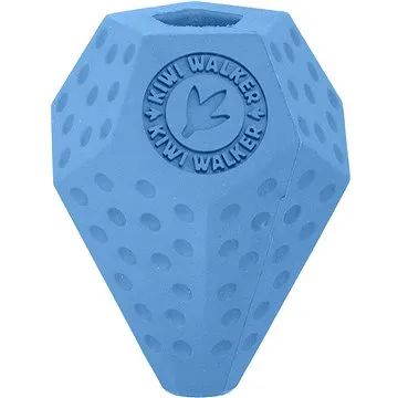 Kiwi Walker Gumová hračka DIABALL s dírou na pamlsky, Mini 8cm, Modrá (RUB-849)