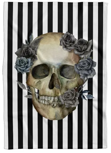 Deka Skull with stripes (Podšití beránkem: NE)