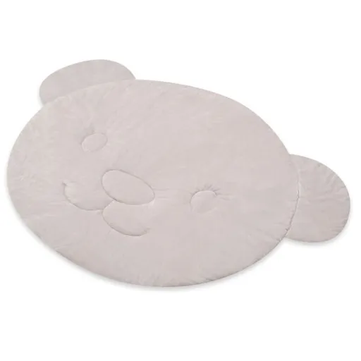 NEW BABY BEAR Dětská hrací deka, šedá, velikost