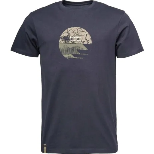 LOAP BRON Pánské tričko, tmavě modrá, velikost