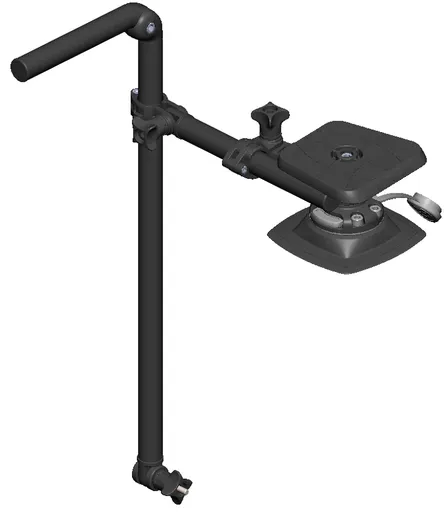 Fasten držák sondy sonaru 600 mm set s plochou pro obrazovku a rychloupínacím držákem