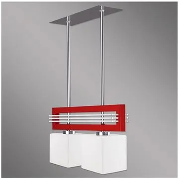 Kemar SG/2/R/K - Závěsné svítidlo SANGA 2xE14/60W/230V (51910)