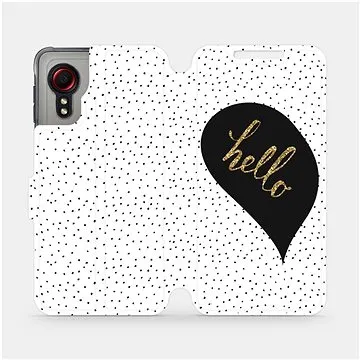 Flipové pouzdro na mobil Samsung Galaxy Xcover 5 - M013P Golden hello (5903516674060)