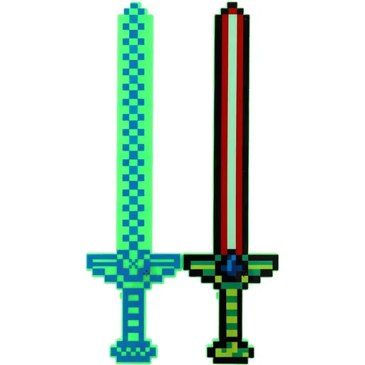 Meč svítící plast 55 cm na baterie se zvukem se světlem 2 barvy