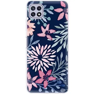 iSaprio Leaves on Blue pro Samsung Galaxy A22 5G (leablu-TPU3-A22-5G)