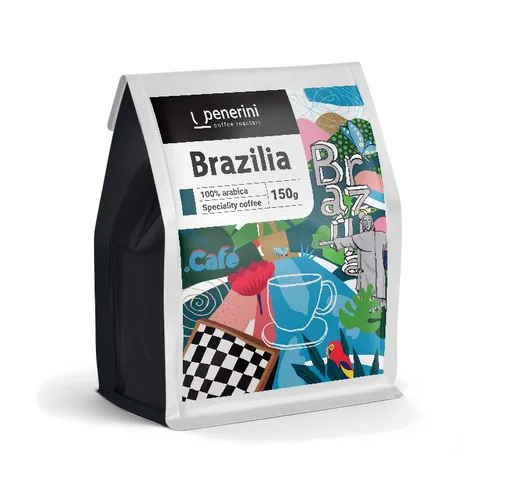 Penerini Brazília 100% arabika zrnková káva 150 g