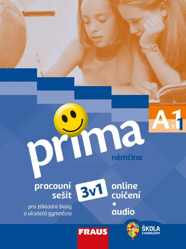 Prima A1/díl 1 - Pracovní sešit 3v1 pro ZŠ a VG - Friederike Jin