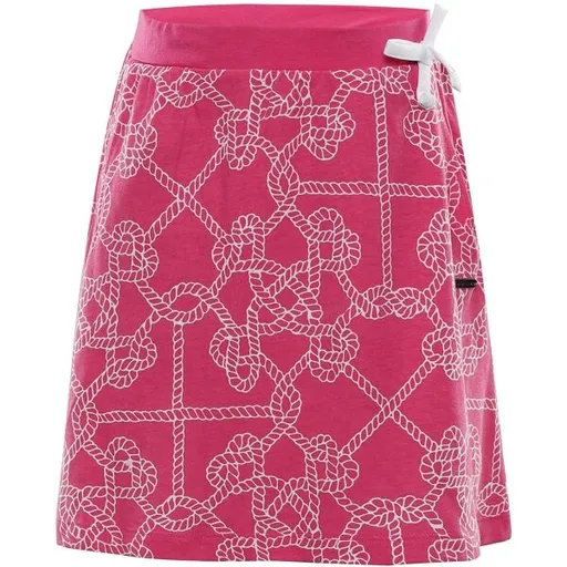 ALPINE PRO TARINO Dětská letní sukně, růžová, velikost 152-158