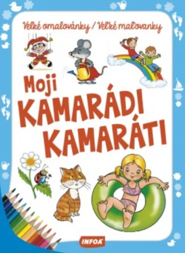 Mozaika - Velké omalovánky-Moji kamarádi