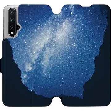 Flipové pouzdro na mobil Honor 20 - M146P Galaxie (5903226918379)