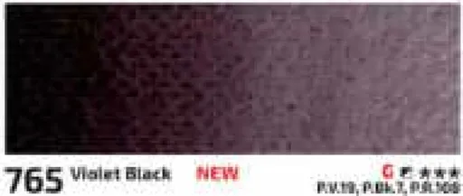 Akvarelová barva Rosa 10ml – 765 violet black