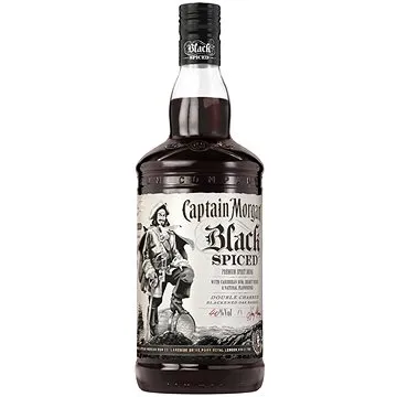 Captain Morgan Black Spiced 1l 40 % (5000281034980)