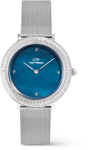 Daniel Wellington Crystalline Bezel Sterling Blue DW00100825