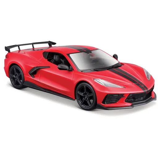 Maisto 2020 Chevrolet Corvette Stingray Coupe, červená, 1 : 24