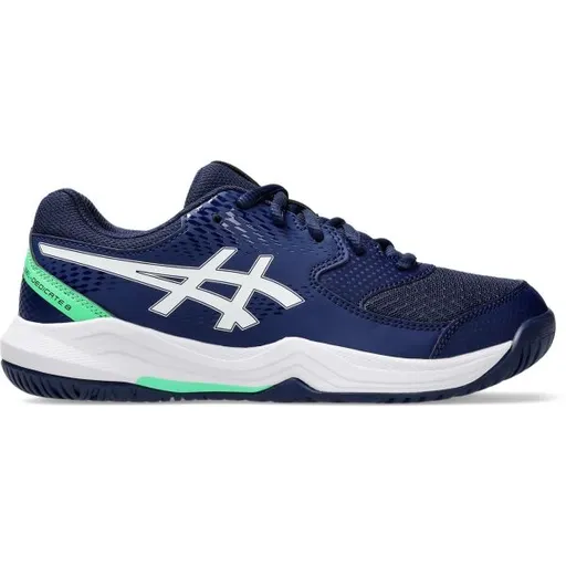 ASICS GEL DEDICATE 8 GS Dětská tenisová obuv, tmavě modrá, velikost 39.5