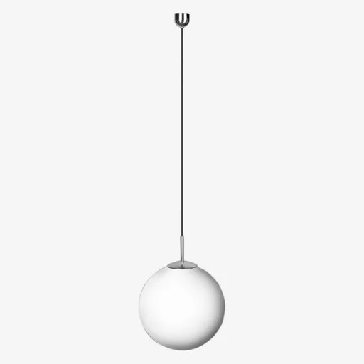 LUCIS závěsné svítidlo POLARIS ZK 48,5W LED 3000K sklo chrom opál ZK.P3.500.80M DALI2 DALI