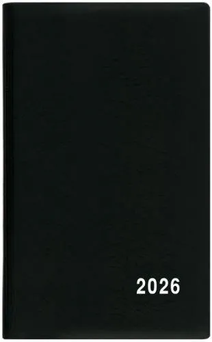 Diář týdenní kapesní Alois PVC černý