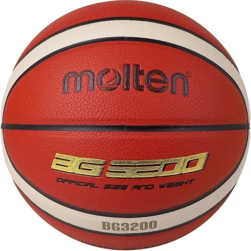 Molten BG 3200 Basketbalový míč, hnědá, velikost