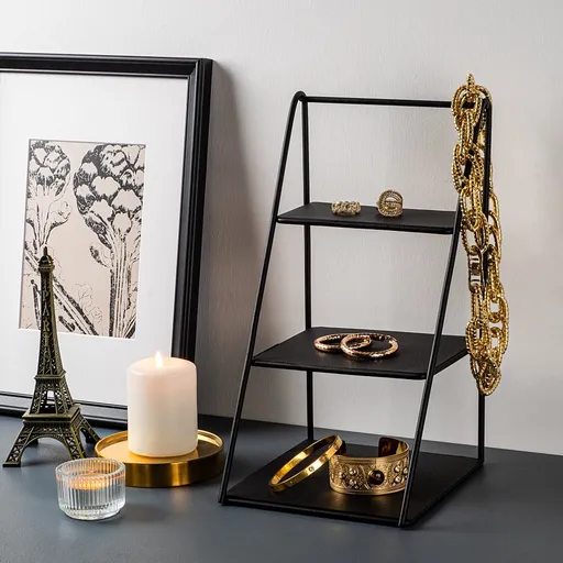 Dekorativní kovový doplněk Kalımnos - Black