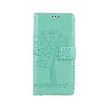 TopQ Xiaomi Redmi 9T knížkové Zelený strom sovičky 66642 (Sun-66642)
