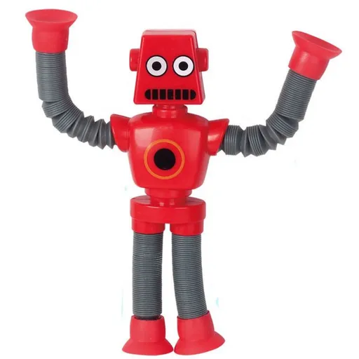 Alltoys Robot natahovací červený
