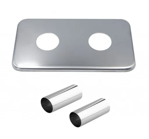 HOPA Středový ventil, krycí rozeta a krycí trubičky Barva Chrom RDROZTRSTC