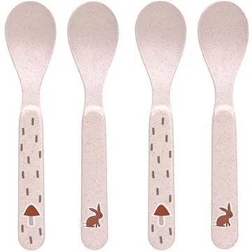 Lässig Spoon Set PP/Cellulose Little Forest Rabbit, 4 ks (4042183428871)