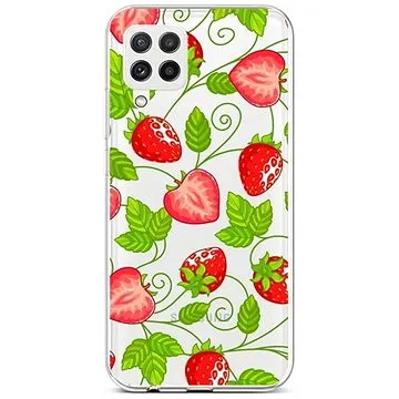 TopQ Samsung A22 silikon Strawberries 65169 (Sun-65169)