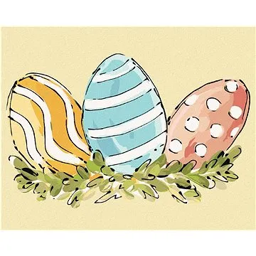 Velikonoční vejce (Haley Bush), 40×50 cm, vypnuté plátno na rám (5017931)