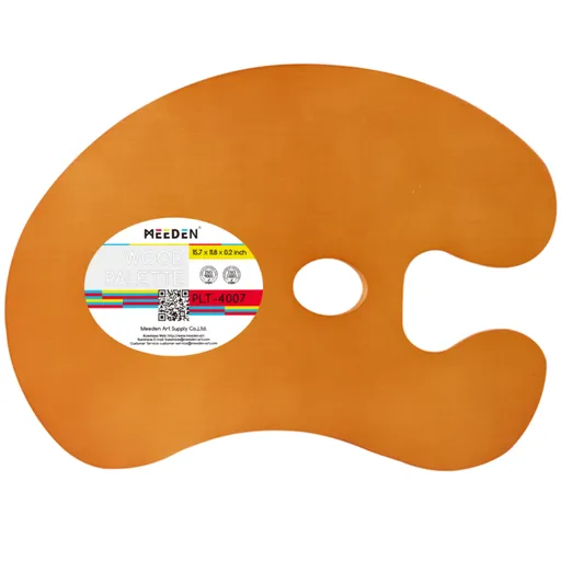 Velká dřevěná paleta Meeden 30x40cm ergonomická