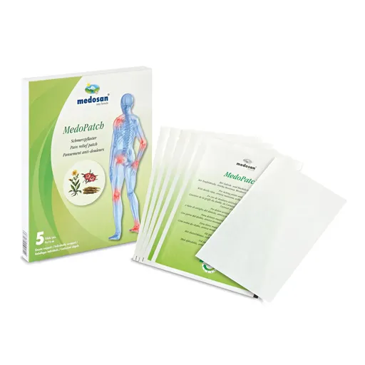 5 náplastí proti bolesti Medosan