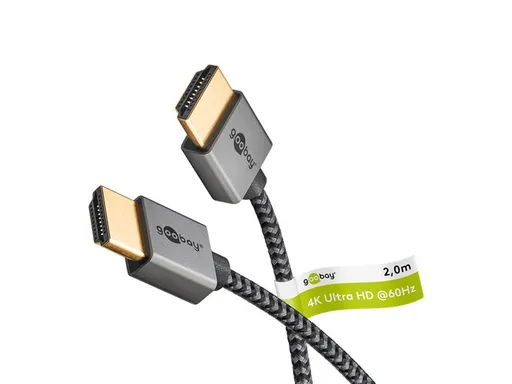 Kabel GOOBAY 75753 HDMI Slim High Speed s Ethernetem 2.0 4K 2m