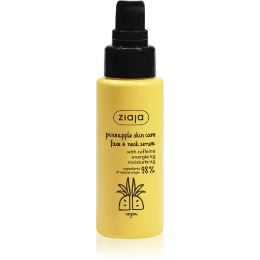 Ziaja Pineapple energizující sérum na obličej a krk 50 ml