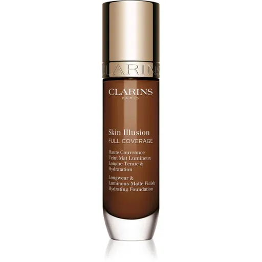 Clarins Skin Illusion Hydrating Foundation vysoce krycí make-up odstín 118.5N 30 ml