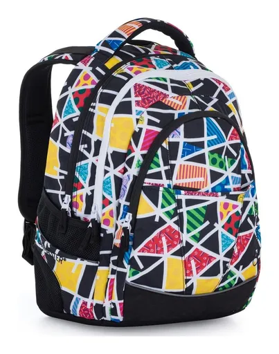 Batoh do školy Bagmaster Digital 22 A Colourful