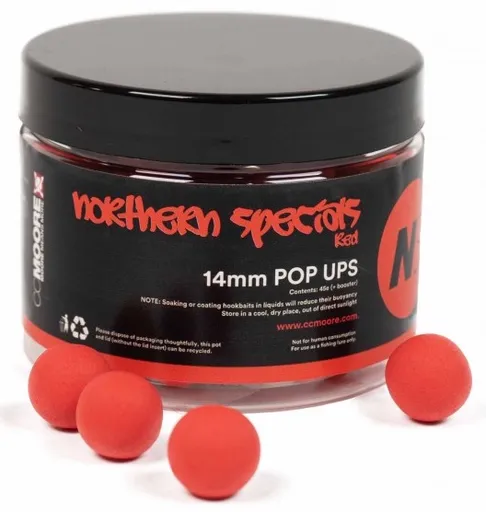 Cc moore plovoucí boilie ns1 červená - 14 mm 45 ks