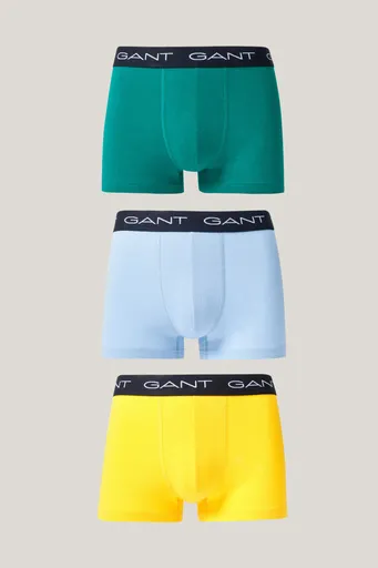 SPODNÍ PRÁDLO GANT TRUNK 3-PACK FRESH BLUE