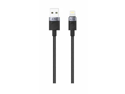 Kabel iPEAX 90010104 USB/Lightning 1m Black
