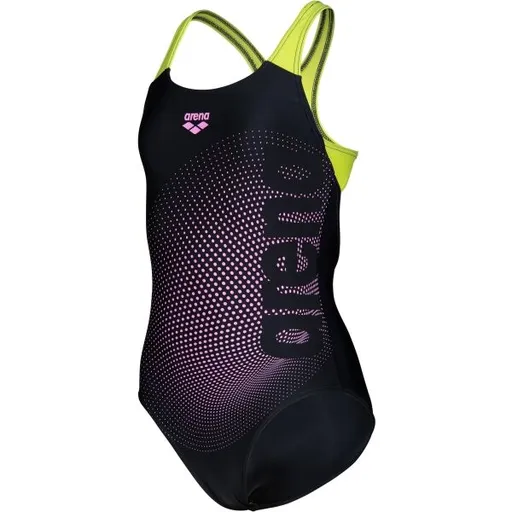 Arena DIM LIGHT SWIMSUIT SWIM PRO BACK L Dívčí plavky, černá, velikost 12-13Y