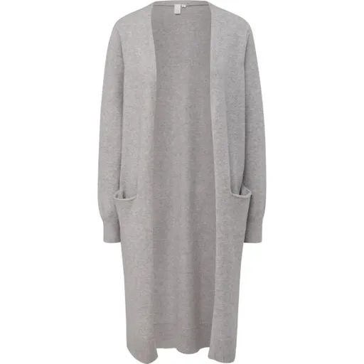 s.Oliver QS CARDIGAN NOOS Pletený kabátek, šedá, velikost