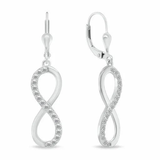 Brilio Silver Módní stříbrné náušnice Nekonečno EA272W