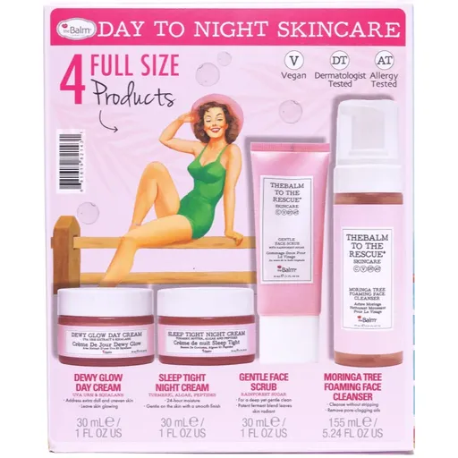 theBalm To The Rescue® Skincare Collection dárková sada na den i noc
